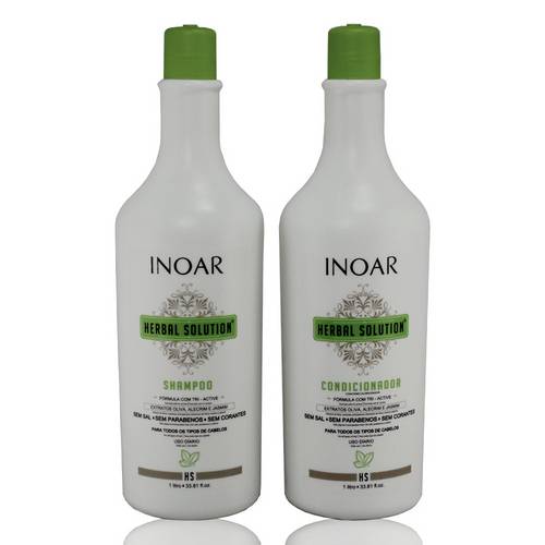 Inoar Herbal Solution Kit Shampoo e Condicionador - 2x1l