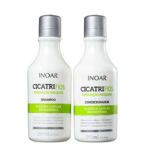 Inoar Kit Cicatrifios Shampoo +condicionador 250ml