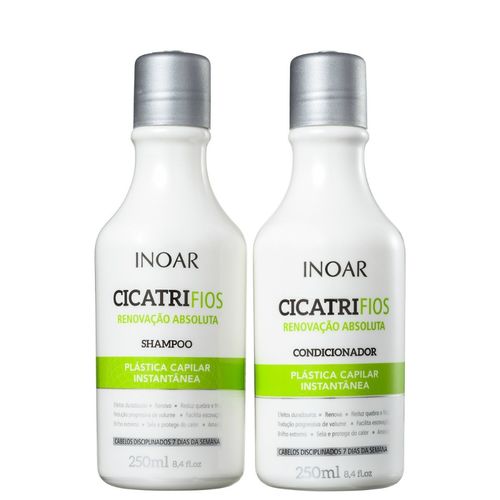 Inoar Kit Cicatrifios Shampoo +condicionador 250ml