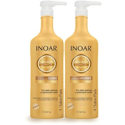 Inoar Kit DayMoist Shampoo + Condicionador 1L