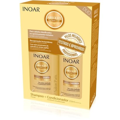 Inoar Kit Duo Shampoo 250ml + Condicionador 250ml Daymoist