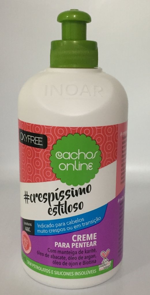 Inoar Oxyfree #crespíssimo Estiloso - Cachos Online - 300Ml