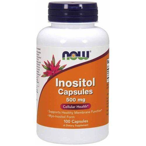 Tudo sobre 'Inositol 500 Mg 100 Cápsulas- Now Foods'