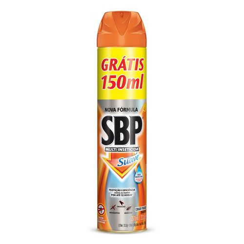 Inseticida Aerossol SBP Odor Suave 450ml
