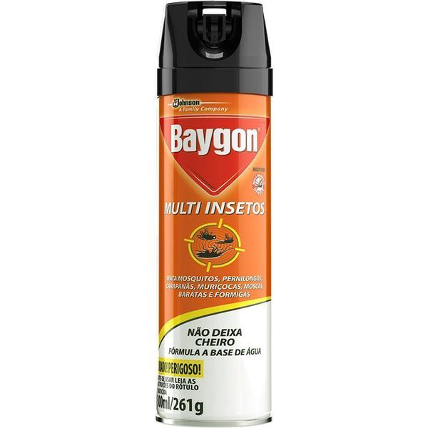 Inseticida Baygon Aerosol Mata Mosquitos, Baratas e Formigas 300 Ml