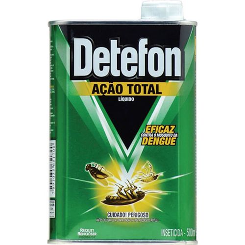 Inseticida Líquido Defeton Ação Total 500ml INSET LIQ DETEFON AC-TOTAL 500ML-F