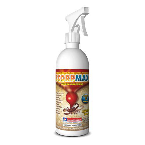Inseticida Scorpmax Spray - Frasco C/gatilho 500 Ml