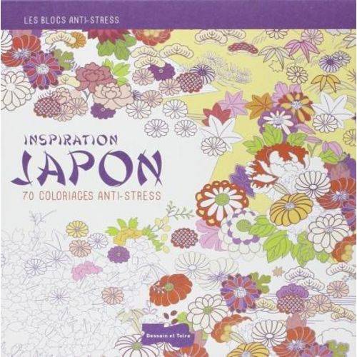 Inspiration Japon - 70 Coloriages Anti-Stress