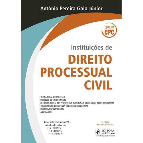 Tamanhos, Medidas e Dimensões do produto Instituicoes de Direito Processual Civil - Juspodivm