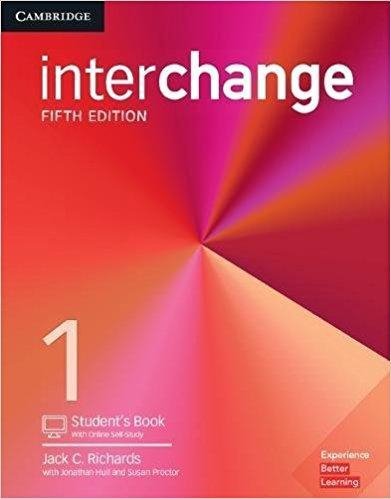 Interchange 1 - Student's Book With Online Self-Study - 5Th Edition - Cambridge University Press - Elt