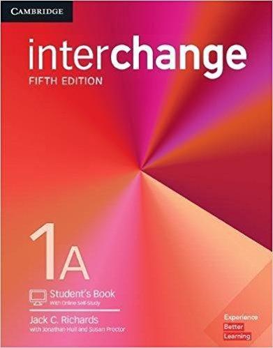 Interchange 1A - Student's Book With Online Self-Study - 5Th Edition - Cambridge University Press - Elt