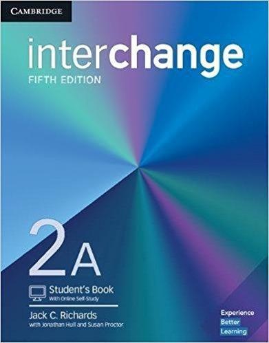 Interchange 2A - Student's Book With Online Self-Study - 5Th Edition - Cambridge University Press - Elt