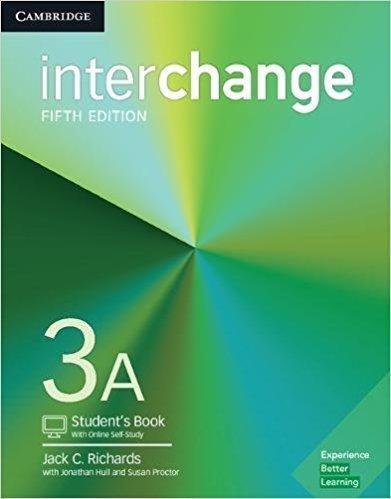 Interchange 3A - Student's Book With Online Self-Study - 5Th Edition - Cambridge University Press - Elt