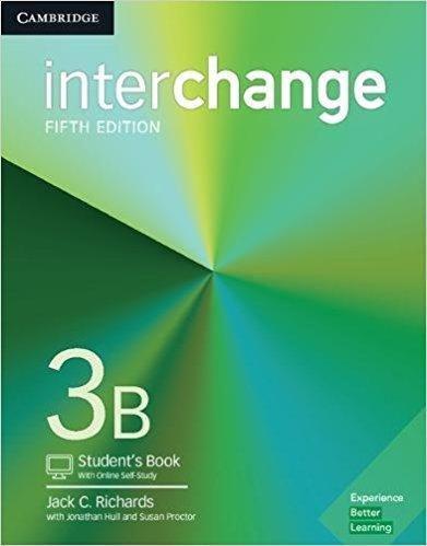 Interchange 3B - Student's Book With Online Self-Study - 5Th Edition - Cambridge University Press - Elt