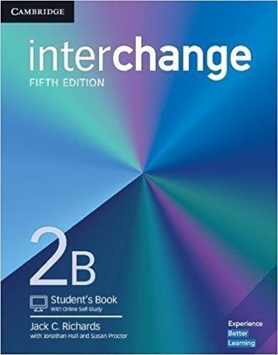 Interchange 2B - Student's Book With Online Self-Study - 5Th Edition - Cambridge University Press - Elt