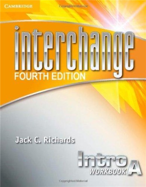 Interchange Intro a Workbook 4Th Edition