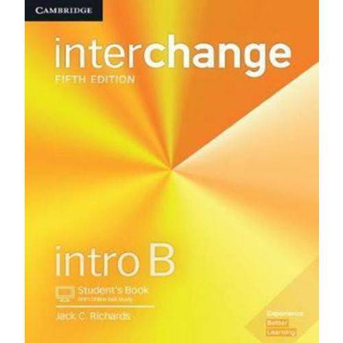 Interchange - Intro B - Student's Book With Online Self-study - 05 Ed