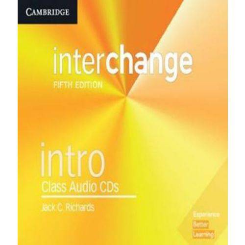 Tudo sobre 'Interchange - Intro - Class Audio Cds - 05 Ed'