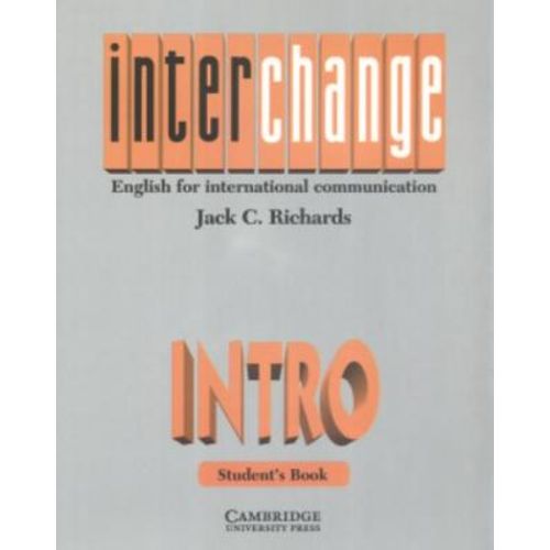 Interchange Intro Sb - 1st Ed