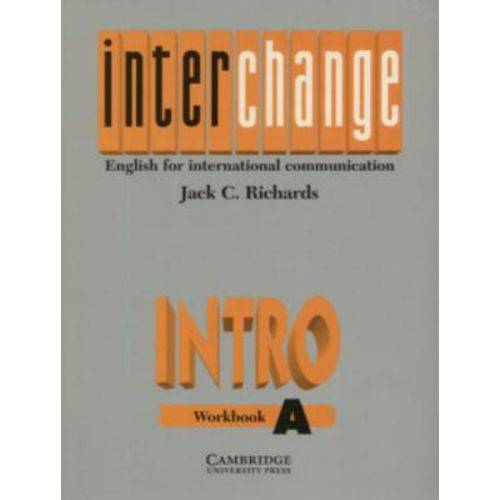 Interchange Intro Wb a - 1st Ed