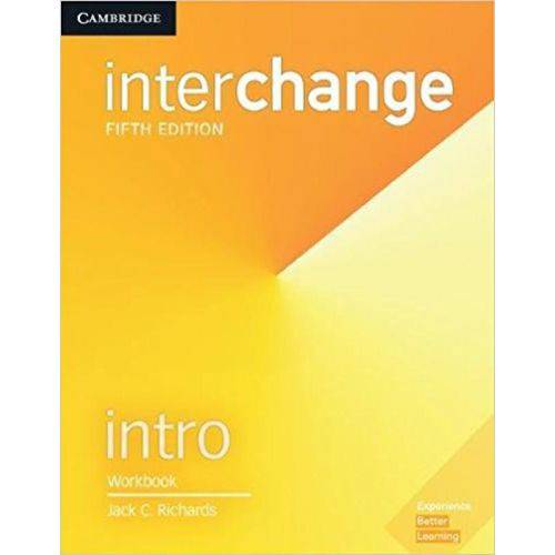 Interchange Intro - Workbook - 5th Edition - Cambridge University Press - Elt