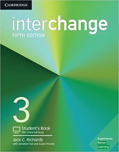 Interchange 3 - Student's Book With Online Self-Study - 5Th Edition - Cambridge University Press - Elt