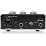Interface de Áudio Behringer USB U-Phoria UM2