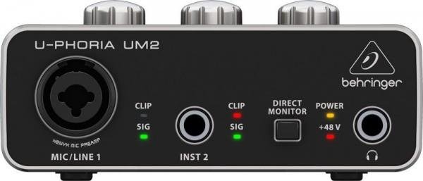 Interface de Áudio UM2 Behringer
