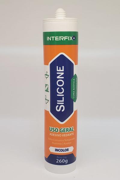 Interfix Silicone Acético Incolor 260g