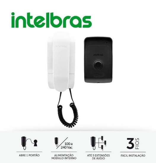 Interfone Porteiro Intelbras Residencial Ipr 1010