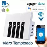 Interruptor Wifi Touch Geekbes Sonoff 4 Vias App Android - Ios