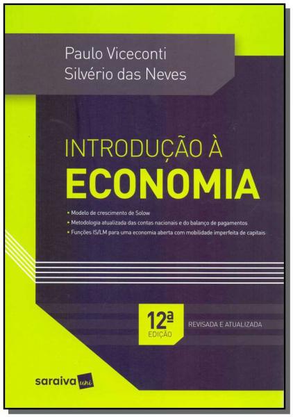 Introdução a Economia  02 - Saraiva