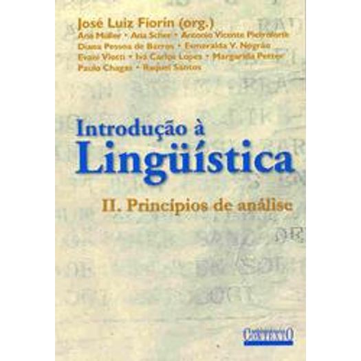 Introducao a Linguistica Ii - Contexto