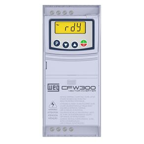 Inversor de Frequência CFW300 2cv 220v 7,3a Mono/tri Weg