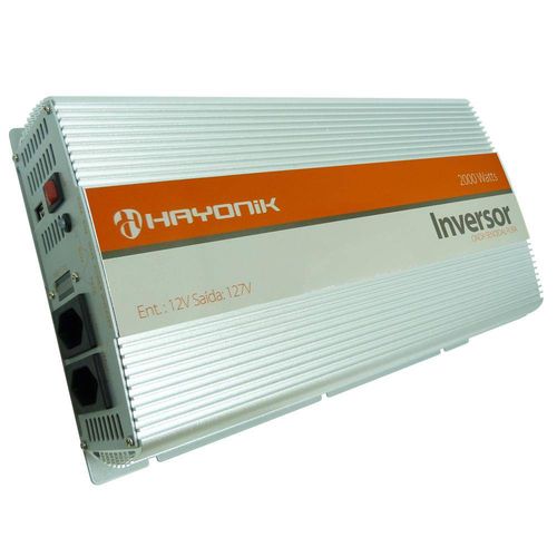 Inversor Tensão Conversor Hayonik 2000w 12v 127v Onda Pura Senoidal