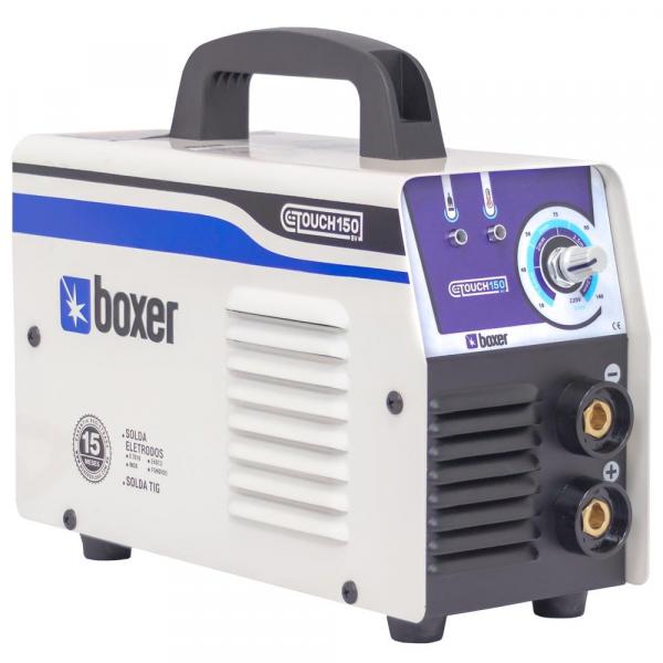 Inversora de Solda BOXER 140 Amperes para Eletrodo Revestido e TIG TOUCH150