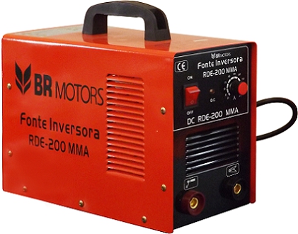 Inversora de Solda RDE 200 MMA - BR Motors - BR Motors