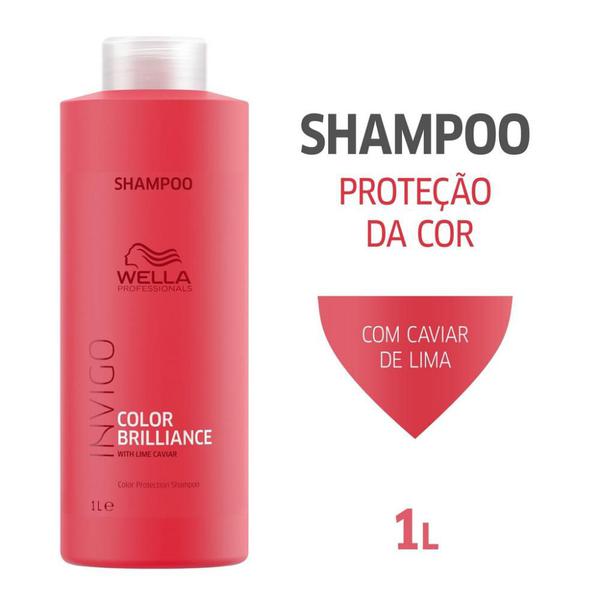 Invigo Color Brilliance Shampoo 1000ml - Wella Professionals