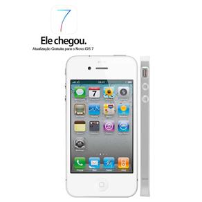 IPhone 4 Apple 8GB Branco com Câmera 5MP, Touch Screen, 3G, GPS, MP3, Bluetooth e Wi-Fi
