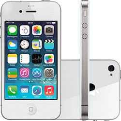IPhone 4 Apple Desbloqueado, Branco e Memória Interna 8GB