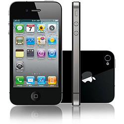 IPhone 4 Apple Desbloqueado, Preto e Memória Interna 32GB