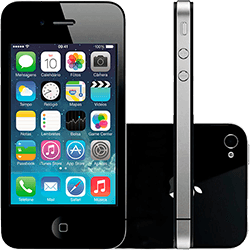 IPhone 4S 8GB Preto Desbloqueado IOS 7 3G Wi-Fi Câmera de 8MP - Apple
