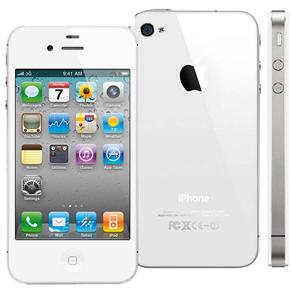 IPhone 4S Apple 8GB com Câmera 8MP, Touch Screen, 3G, GPS, MP3, Bluetooth e Wi-Fi - Branco