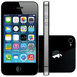 IPhone 4S Apple Preto e Memória Interna 16GB