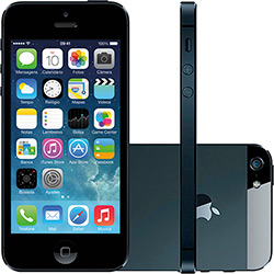 IPhone 5 Apple Preto e Memória Interna 64GB