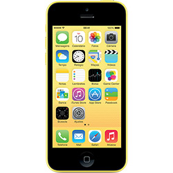 IPhone 5c 16GB Amarelo Desbloqueado Câmera 8MP 4G e Wi-Fi Apple