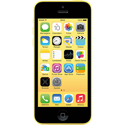 IPhone 5c 16GB Amarelo Desbloqueado Câmera 8MP 4G e Wi-Fi Apple