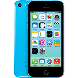 IPhone 5c 16GB Azul Desbloqueado Câmera 8MP 4G e Wi-Fi Apple