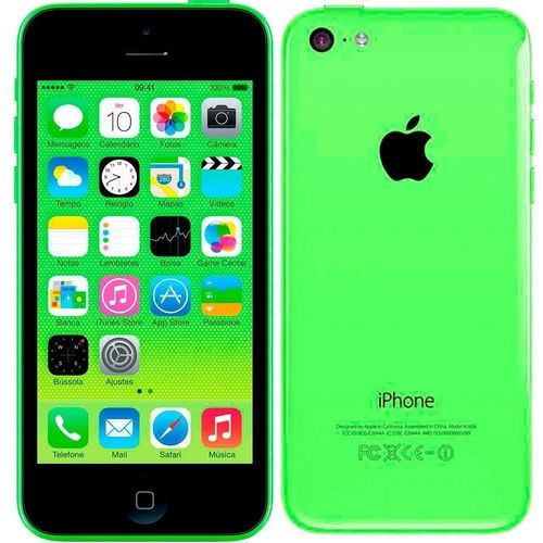 Iphone 5c Apple 8gb Verde Seminovo