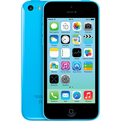 IPhone 5C 32GB Azul Desbloqueado IOS 8 4G Wi-Fi Câmera 8MP - Apple